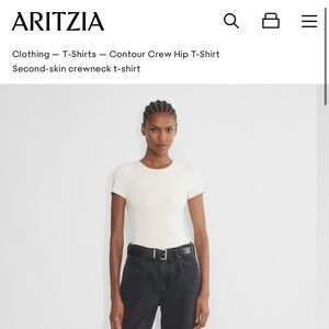 Aritzia Contour Short-sleeve (hip length)